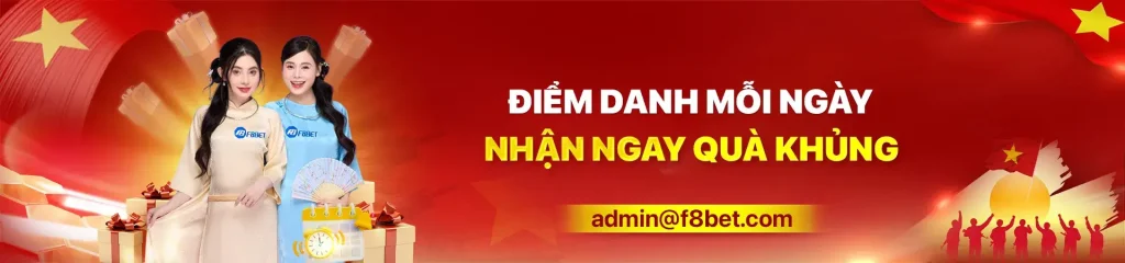 Điểm danh mỗi ngày trên fa8bet nhận thưởng